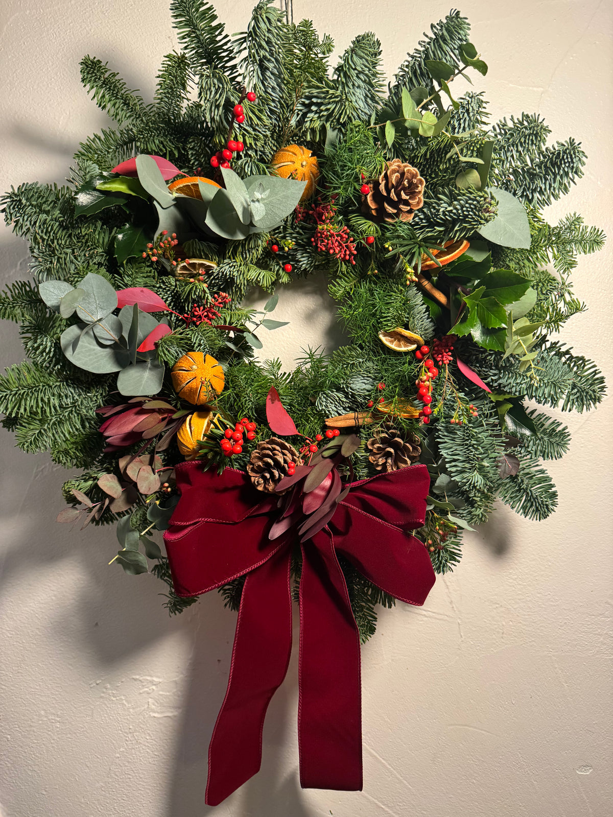Our Bestselling DIY Christmas Wreath Kit | Fresh Foliage | Foam or Wire Base- OPEN FOR PREORDERS!