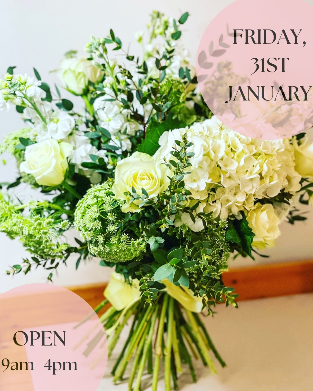 We are back. 31st January 10am- 4pm