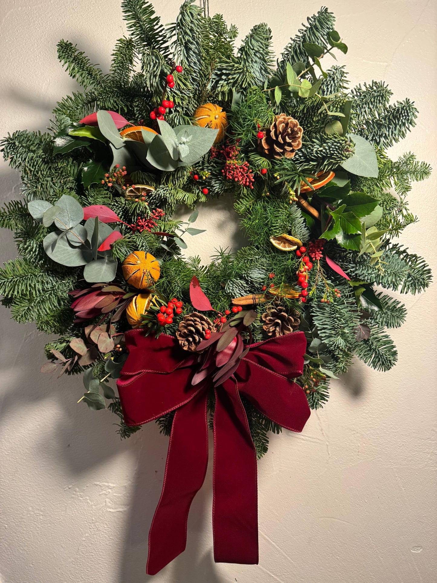 Our Bestselling DIY Christmas Wreath Kit | Fresh Foliage | Foam or Wire Base- OPEN FOR PREORDERS!