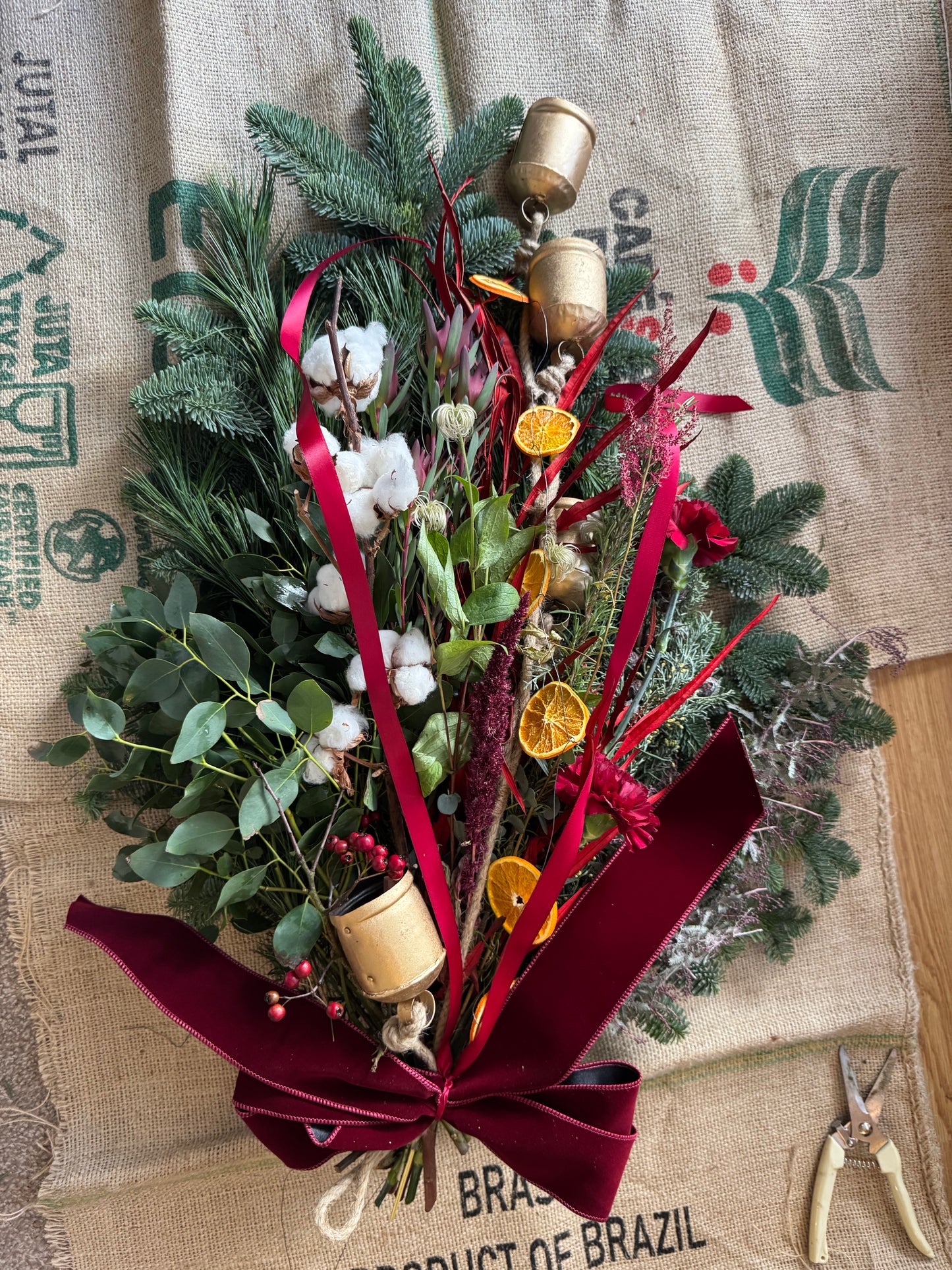 Festive Flower Workshop at the Wellington Hotel, Boscastle, PL35 0AQ- 3rd December